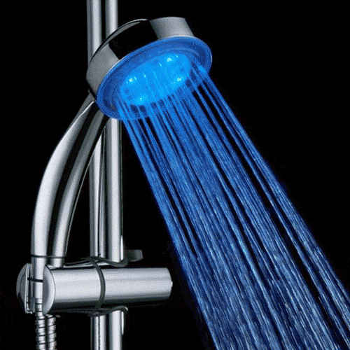 7 Colors Changing LED Shower Head
