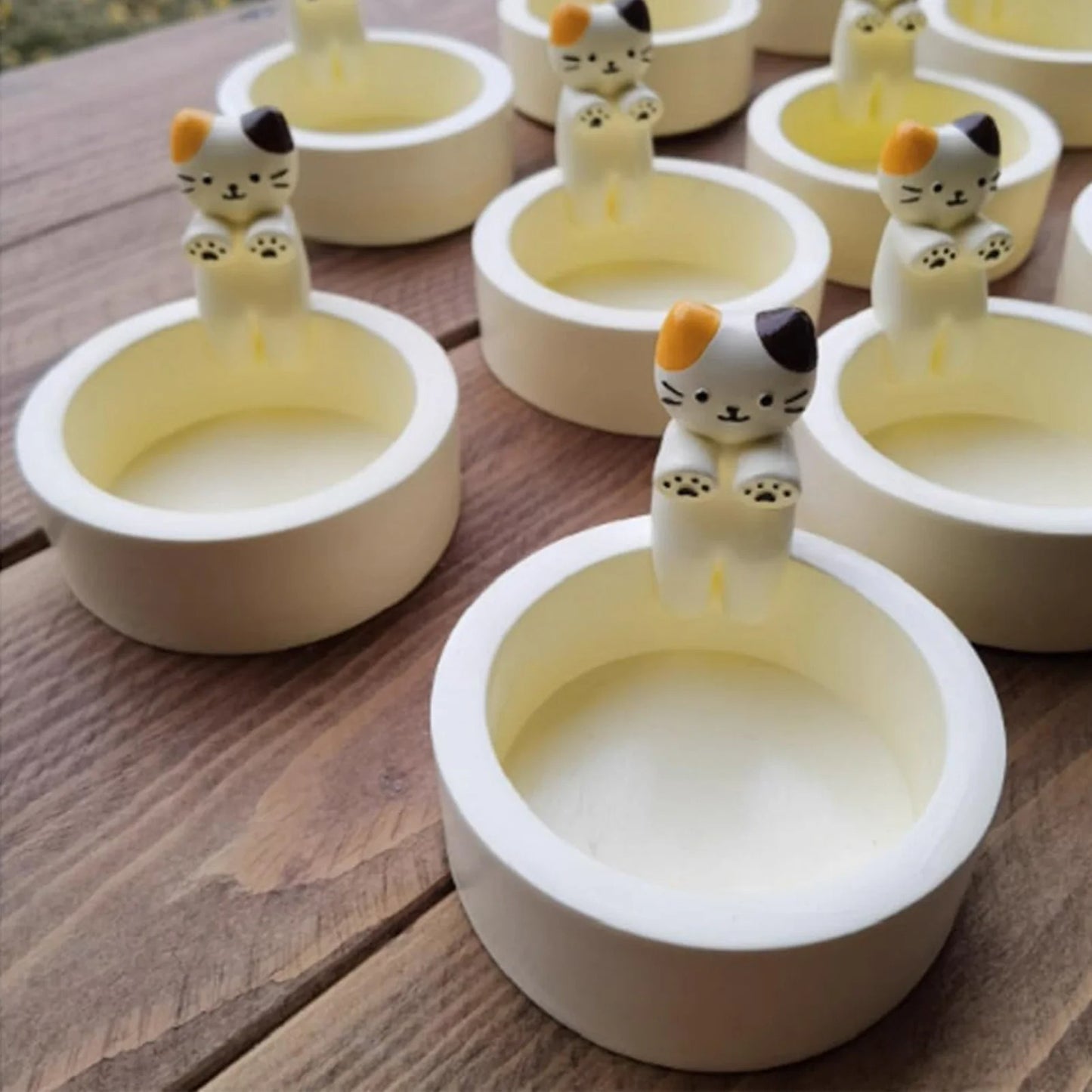 Kitten Candle Holder