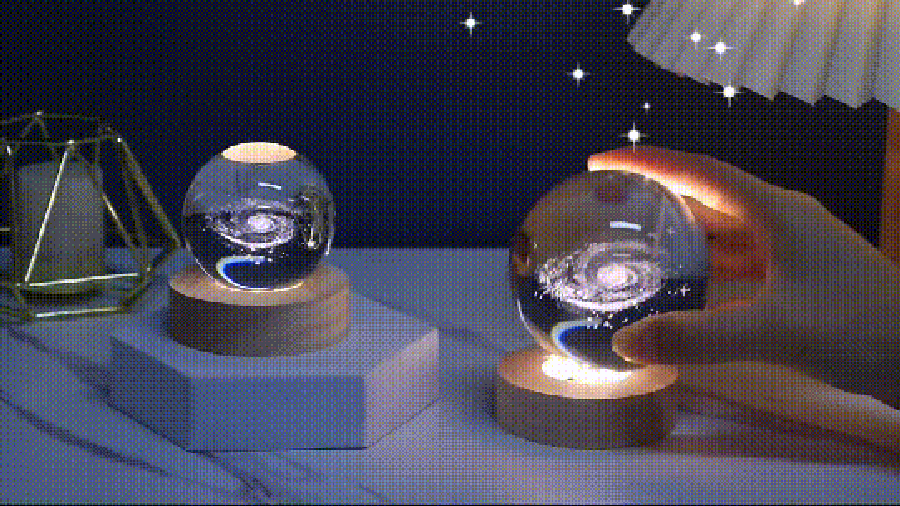 3D Universe Crystal Ball