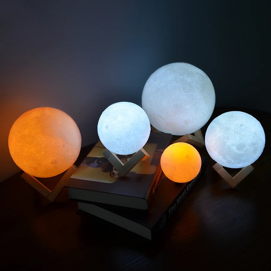 3D Touch LED Moon Lamp