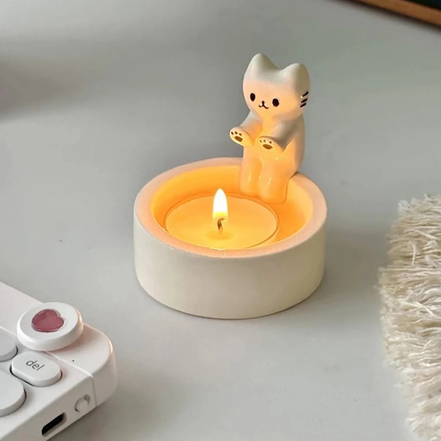 Kitten Candle Holder